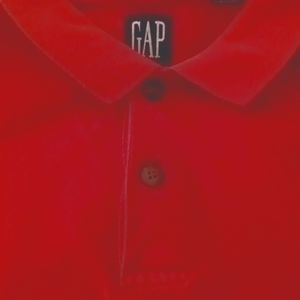 Men's, GAP, size large, Red, soft knit, long sleeve polo. Comfy And warm .